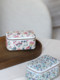 French Louise Misha French-Style Floral Jewelry Box Storage Box Home Jewelry Box Portable Travel Accessory
