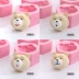 Kền kền gấu emoticon gói silicone DIY hương liệu thạch cao khuôn dễ thương gấu nhựa thủ công khuôn nhựa khuon banh trung thu Tự làm khuôn nướng