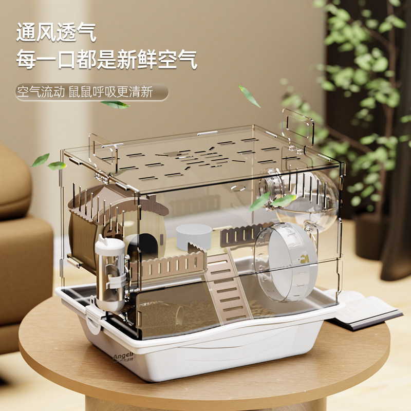 hamster笼子推荐🌟 - 双层豪华亚克力金丝熊笼子🏠-笼子-淘宝好物网