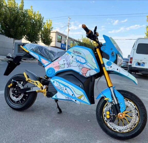 Electric motorcycle small monkey Electric Moo M3 M5 pop-up high-power 72V adult electric bottle car male and female section Z6 complete vehicle-Taobao