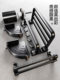 German space aluminum towel rack bathroom punch-free bathroom rack multi-functional wall-mounted toilet towel rack