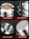 German 316 Stainless Steel Large Steamer, Thickened Food-Grade Large Capacity Household Induction Cooker Steaming and Cooking Integrated Pot
