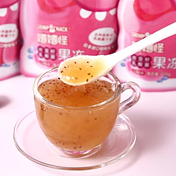 GrinnSnack嬉嬉怪奇亚籽乳酸菌果冻