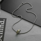 耀晨 Универсальное кольцо, брендовая подвеска, аксессуар в стиле хип-хоп из нержавеющей стали, простой и элегантный дизайн