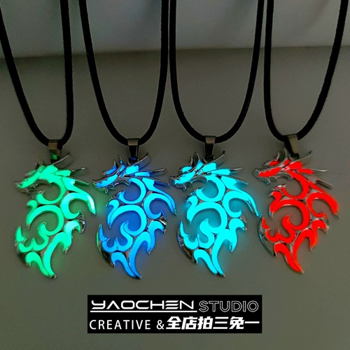 Неоновая модная подвеска в стиле хип-хоп для влюбленных, аксессуар, коллекция 2022