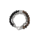 Мужской брендовый небольшой дизайнерский браслет из бисера, изысканный стиль