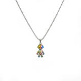 Космическая толстовка, подвеска в стиле хип-хоп, аксессуар для влюбленных