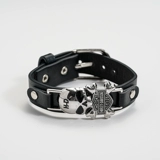 Ретро ремень, пряжка, трендовый браслет подходит для мужчин и женщин, небольшое дизайнерское ювелирное украшение в стиле хип-хоп, в стиле панк