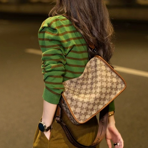 Сумка на одно плечо, сумка через плечо из ПВХ, популярно в интернете, городской стиль