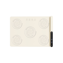 Roll-up warm cutting board foldable hot cutting board insulation board household meal heating artifact multi-functional dining table 891