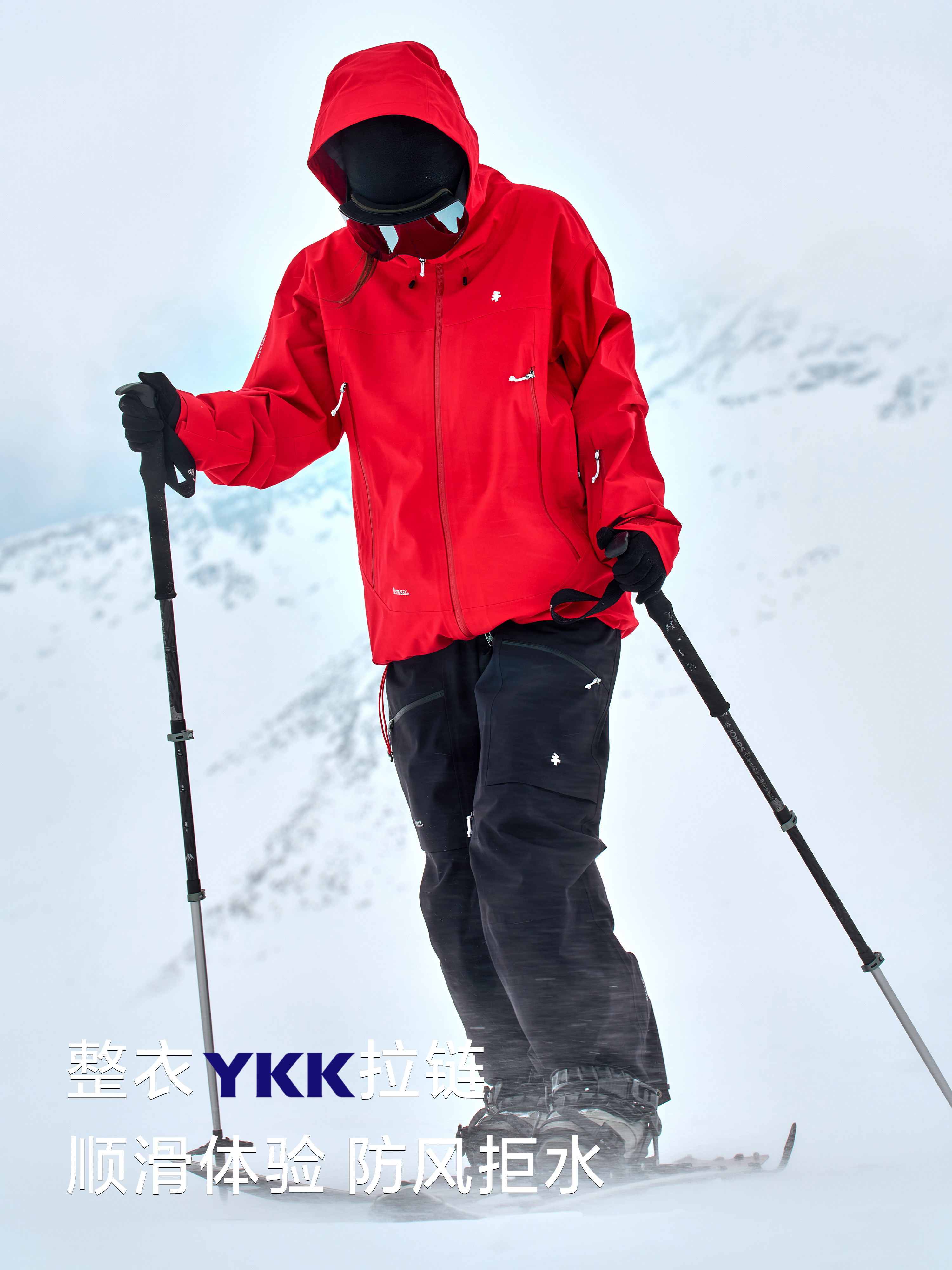 Awka Hard-Shell Taped Ski Jacket for Women 2025 New Model Men's Professional Waterproof and Cold-Proof Jacket Snowboard Coat Ski Jacket