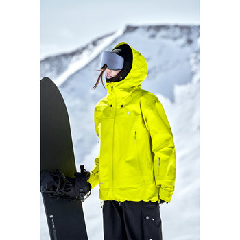 Awka Hard-Shell Taped Ski Jacket for Women 2025 New Model Men's Professional Waterproof and Cold-Proof Jacket Snowboard Coat Ski Jacket