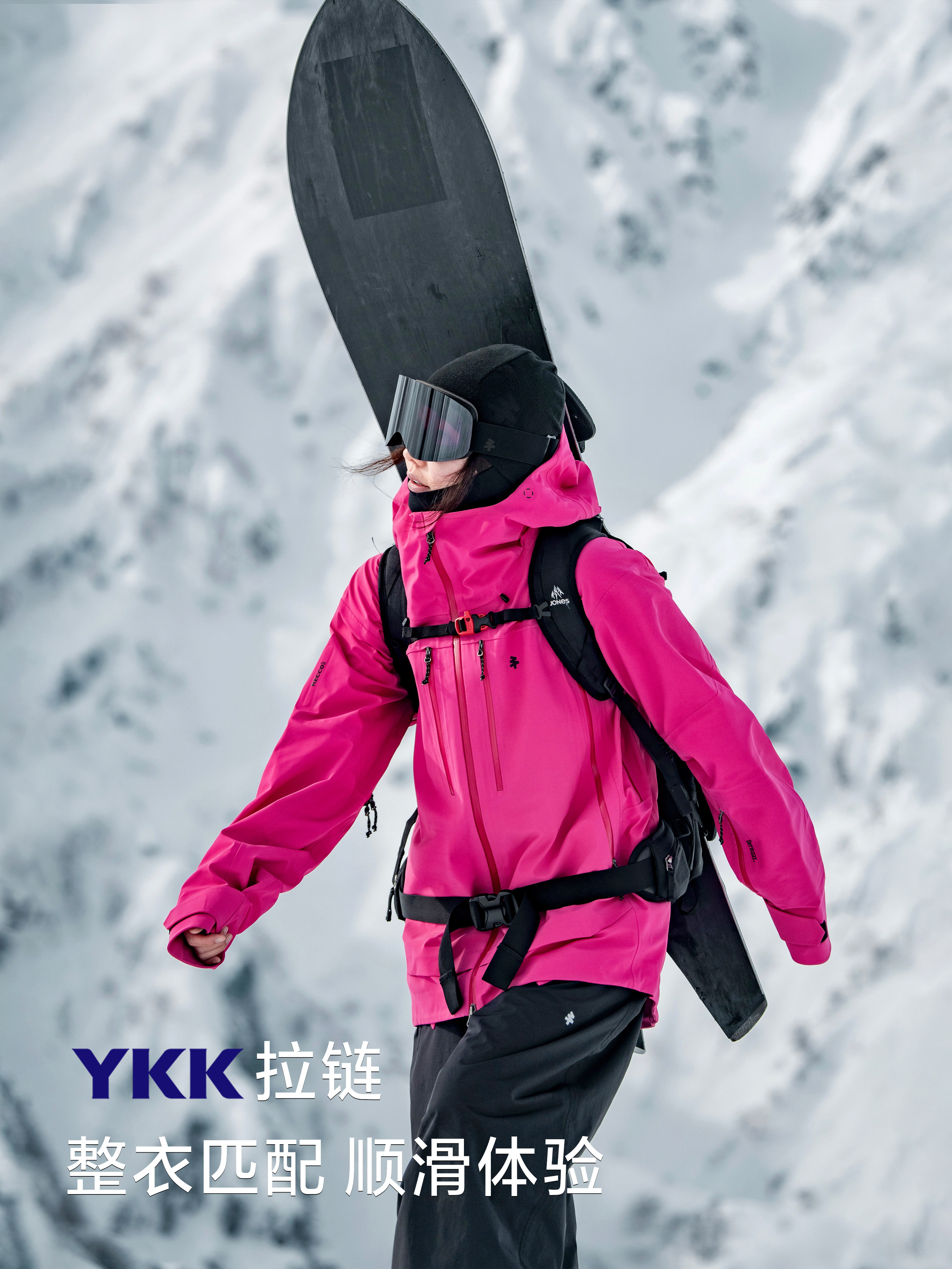 Awka Ski Jacket for Women and Men 3L Hard Shell Professional Waterproof Snowboard Jacket Waterproof Ski Jacket Winter