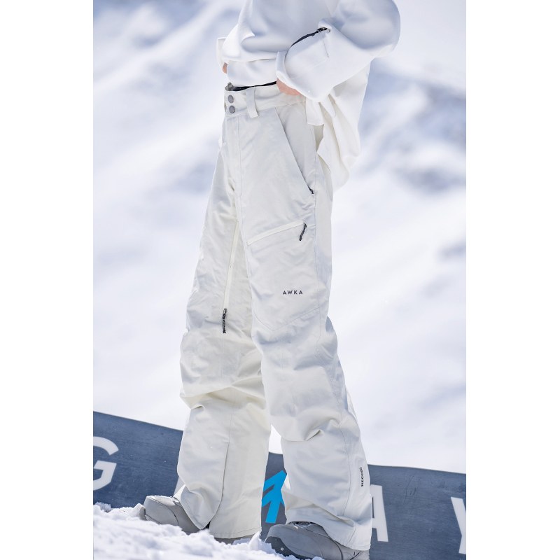 Awka Professional Ski Pants for Women and Men, Waterproof and Windproof, Snowboard Warm and Cold-Proof Ski Clothing Pants, Winter Thick Padded Awka Professional Ski Pants for Women and Men, Waterproof and Windproof, Snowboard Warm and Cold-Proof Ski Clothing Pants, Winter Thick Padded