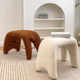 Makeup Stool Girls Bedroom Dressing Stool Cream Style Cat Doorway Shoe Changing Stool Living Room Footstool Sofa Coffee Table Stool