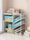 Under-Desk Bookshelf, Floor-Standing Storage Rack, Movable Trolley, Student Home Book Storage Rack, Small Bookcase Next to the Desk