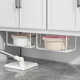 Bathroom Cabinet Under-Sink Rack, Bathroom Hanging Basin Storage Rack, Bathroom Sink Bottom Washbasin Organizer
