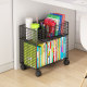 Storage Box under the Desk with Wheels, Mobile Book Box for Storing Books, Storage Cart for High School Students' Classroom Use