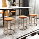 Light Luxury Dining Chair, Dining Table Chair, Modern Minimalist Ins-Style Dining Stool for Home Use, Popular Stainless Steel Dining Stool for Desk Use