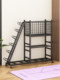 Sports and Fitness Equipment Yoga Mat Storage Rack Home Use Wheeled Basketball Rack Foam Roller Kettlebell Dumbbell Rack Storage Rack