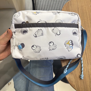 Fashionable Cartoon Crossbody Bag with Multiple Compartments, Large Capacity, Lightweight 2434 Printed Bag, Water-Repellent