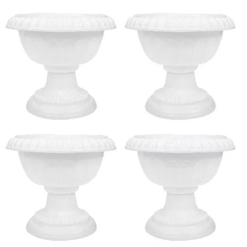 4pcs Home Garden Flowerpot крупные посадки на открытом воздухе