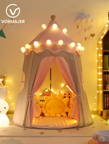 VORMAJER Childrens Tent Household Baby Game Househouse Little Princess Castle Girls Toy House