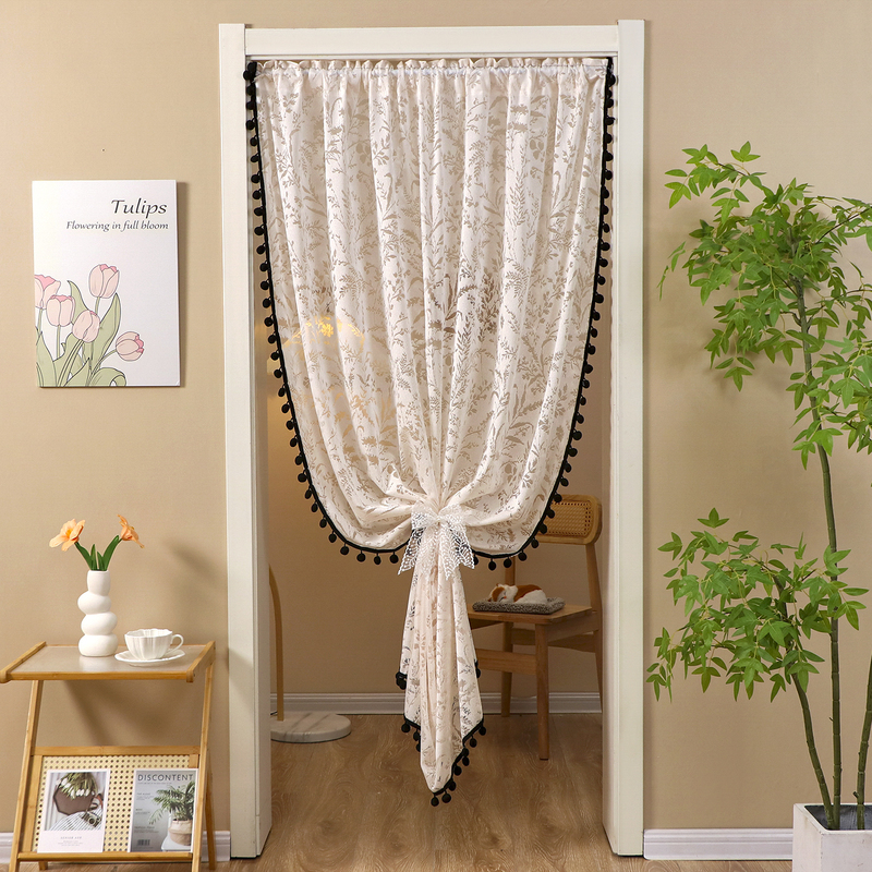 No-Drill Door Curtain, French Vintage Sheer Curtain, Cream Style Hollow-Out Window Screen, Moon Branch Shadow, Bedroom Partition Curtain, Corridor No-Drill Door Curtain, French Vintage Sheer Curtain, Cream Style Hollow-Out Window Screen, Moon Branch Shadow, Bedroom Partition Curtain, Corridor