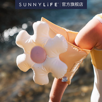 Sunnylife arm circle Childrens swimming circle male girls baby buoyancy cuff float 3-6-year-old swan princess
