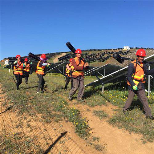 Solar Photovoltaic Board Power Station Components Washing Brush Equipment Fully Automatic No Water With Hydro-electric Roller Brush Special Tool-Taobao