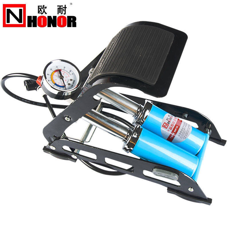 Pedalling Inflator High Pressure Mini Portable Bike Electric Car Motorcycle Home Foot Inflation 