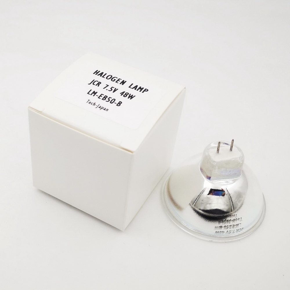 JCR 7 5V48W halogen cup lamp 7 5V Japanese moritex cold light source tungsten bulb LM-EB50-B