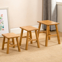 Nanzhu small stool fashion round stool creative simple childrens small bench low stool small square stool non-plastic household adult