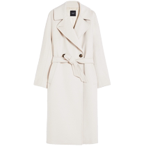 (New for autumn and winter) WeekendMaxMara2024 new womens lace-up wool coat 5016094206