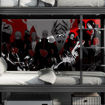 Poster wall stickers bedroom boys super large pictorial landscape inspirational art girls animation secondary large size basketball