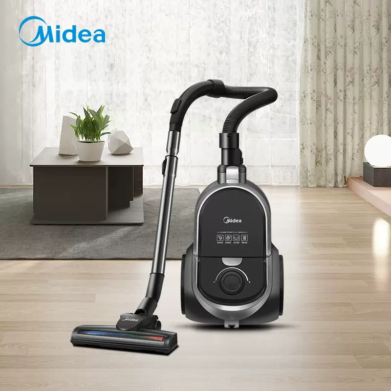 Пылесос бытовой Midea с большой всасывающей мощностью, маленький мощный ручной пылесос для автомобиля, с высоким питанием, бесшумный, удаление клещей