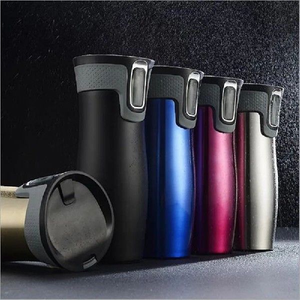 450ml Stainless Steel Double Wall Travel Mug Leak proof-Taob
