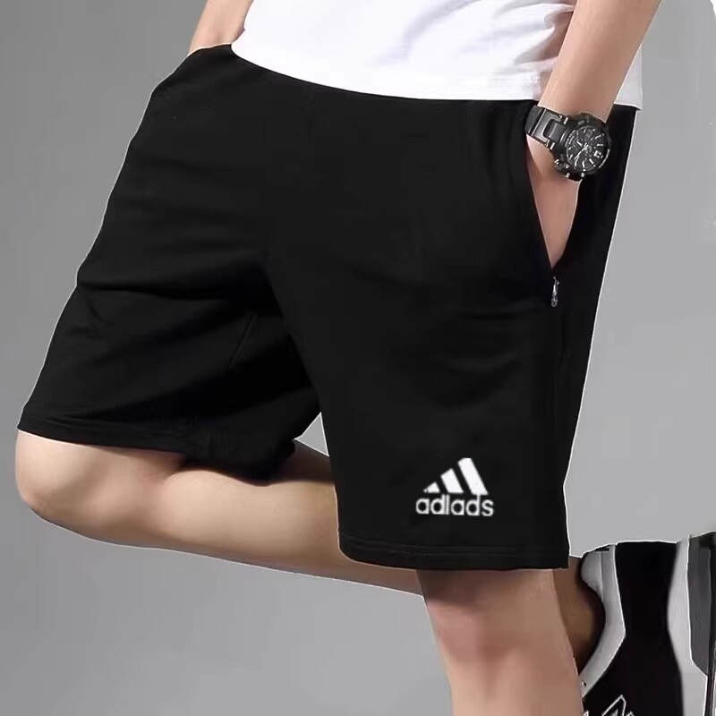 Ole Genuine Men's Pure Cotton Sports Shorts Summer Breathable Large Size Clover Running Shorts Beach Shorts Five-Point Shorts