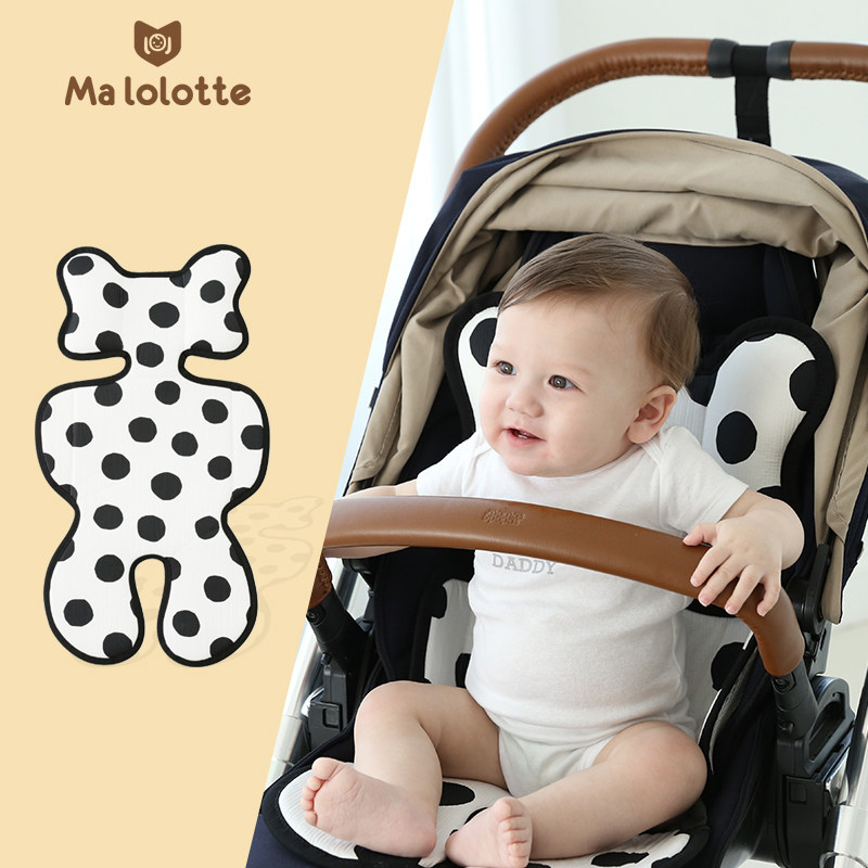Malolotte Baby Cart Cottage in Summer Cool Cotton Breakthrough Baby Safety Seats Universal