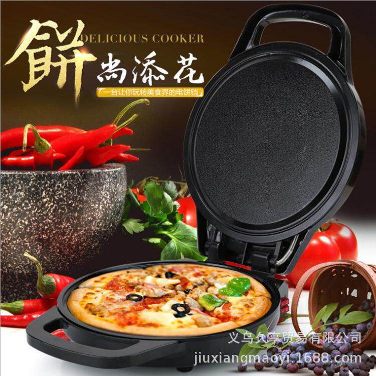 Electric Cake Pan Double Sided Heating Home Suspension Pan Deepen the automatic branded pancake batter machine stall power cut frying for more