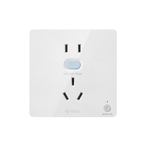 Bull 86 type five-hole leakage protection socket panel concealed air conditioning socket 10A16A leakage protector 231