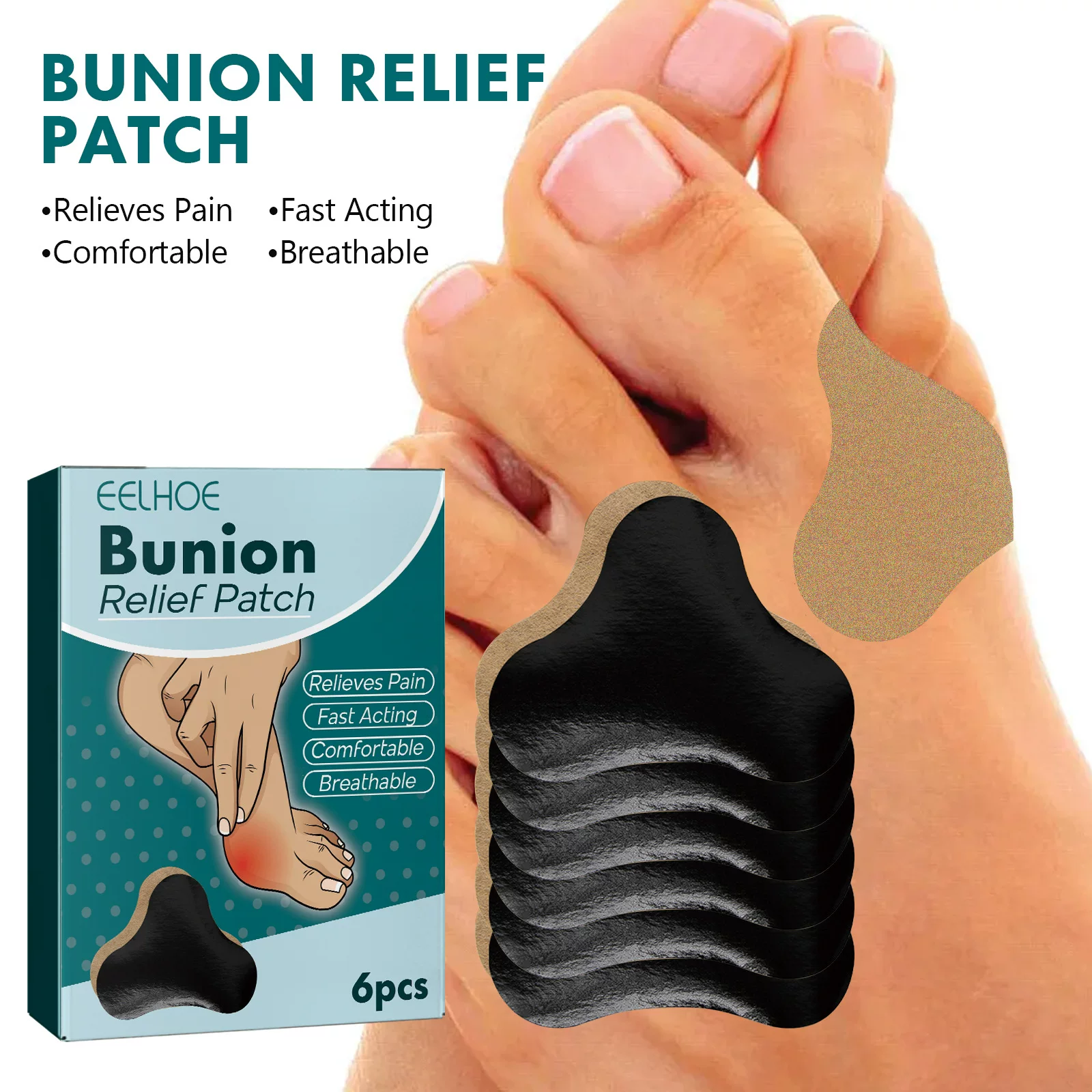 [Подушечка от bunion для снятия отёков и боли в стопе и пальцах]