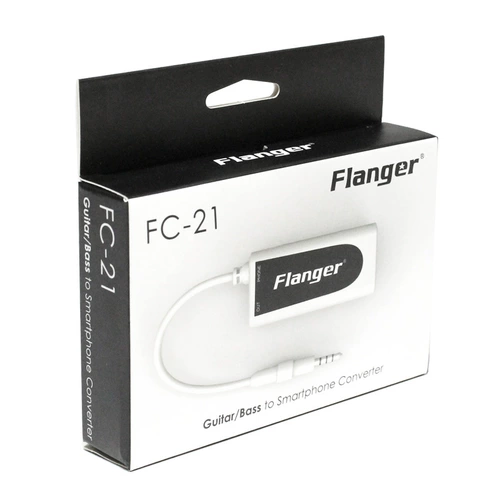 Flanger FC-21 внутри мобильного телефона карты записывания гитары электрическая барабанная музыкальная запись музыкальная запись подключение Apple Converter
