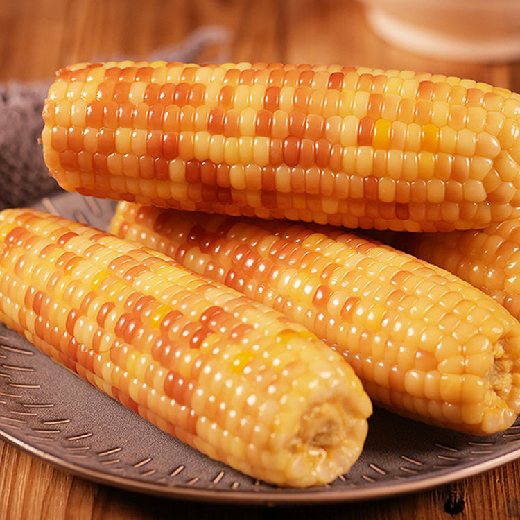 Instant glutinous corn sticky corn vacuum-packed Banna sweet sticky corn cobs breakfast cereals meal replacement small corn