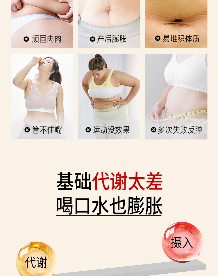 【中国直邮】 EAFIT  燃卡1000懒人身材管理碳糖油阻断加快代谢高燃减顽固 40粒/盒