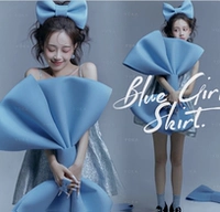 Платье-комбинация, носки