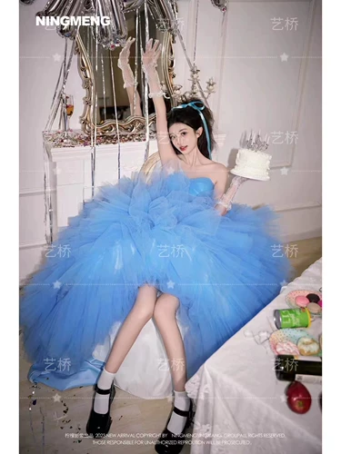 Новая корейская разная тема для фотосессии на день рождения для девочек, модная маленькая свежая живописная стильная свадебная художественная фотография