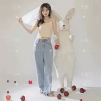 № 10 жилет+джинсы, чтобы отправить вуаль