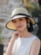 Women's Hat 2026 New Style Beach Straw Hat Summer Fashion Bucket Hat Large Brim Sunshade Sun Protection Face-Slimming Sun Hat