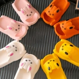 Детские тапочки, летняя обувь, милый детский кролик для ванны, нескользящие слайдеры для мальчиков